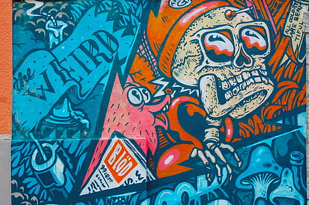 white skull illustration thumbnail