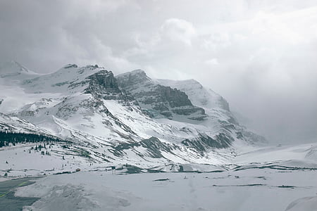 mountain, highland, cloud, sky, summit, ridge thumbnail