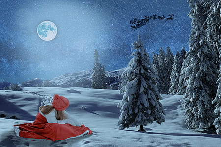 women's white and red dress on snowfield screenshot thumbnail