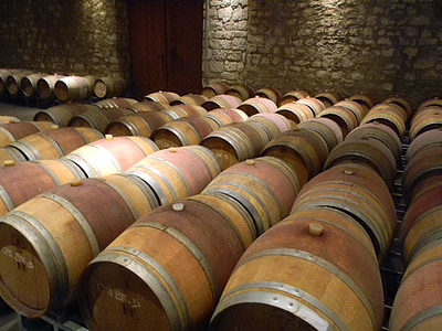 cellar filled with kegs thumbnail