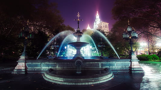 brown concrete fountain thumbnail