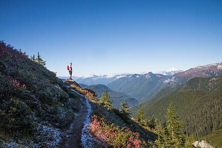 landscape, mountains, nature, sky thumbnail