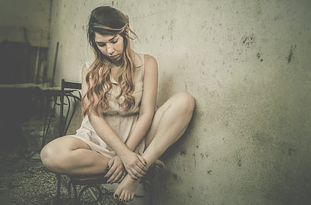 woman sitting on chair thumbnail