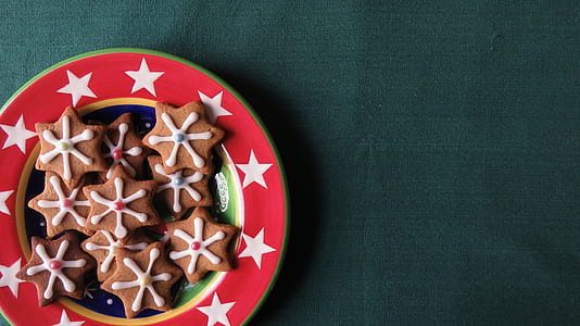 bowl of star cookies thumbnail