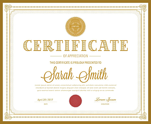 cover of certificate design template vector eps ai file free certificate ai template