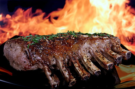 photo of grilled meat ribs thumbnail