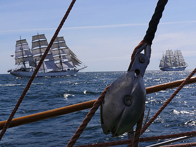 white ship on body of water thumbnail