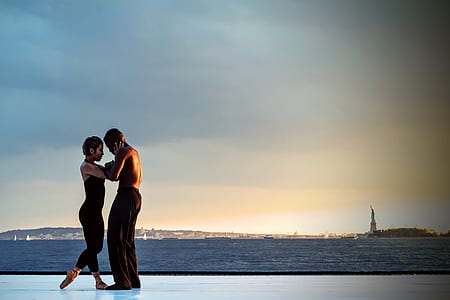 man and woman holding each other outdoor thumbnail