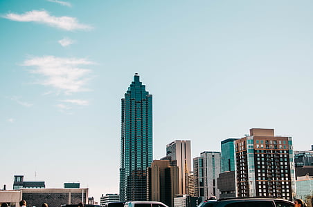 buildings and assorted-type of car lot thumbnail
