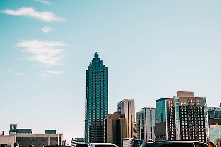 city building under blue sky thumbnail