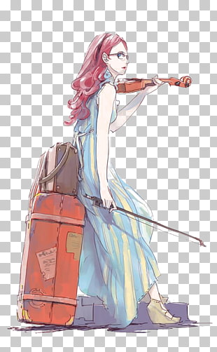 349 Violin Girl Png Cliparts For Free Download Uihere