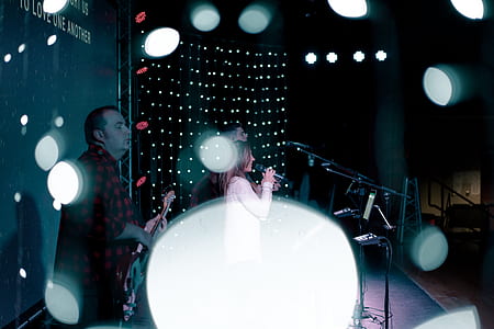 woman performing in stage thumbnail
