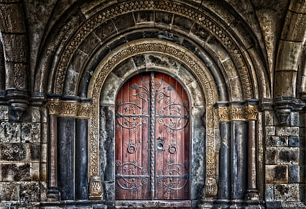 brown closed door thumbnail