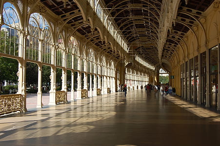group of people gathering inside building thumbnail