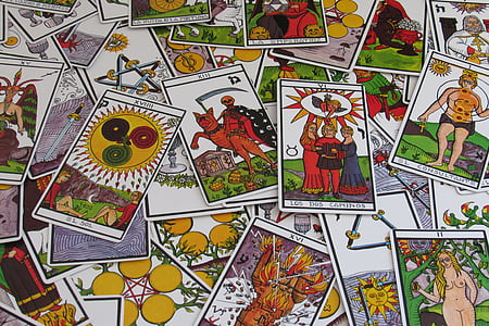 assorted-color tarot cart lot thumbnail