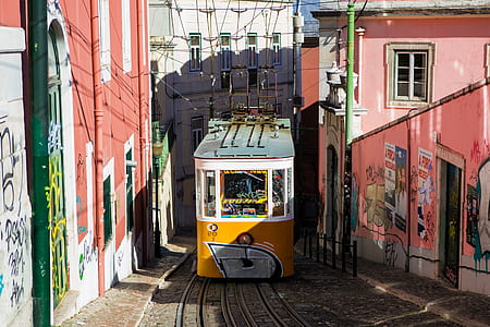 time lapse photography of cable train thumbnail