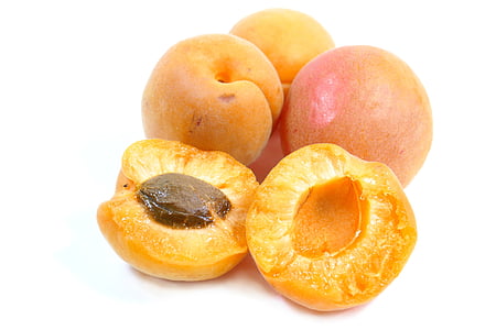 round fruits against white background thumbnail