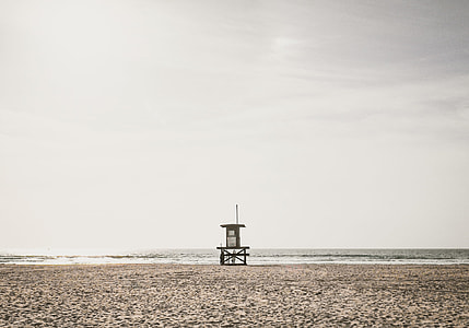 watch tower on seashore thumbnail