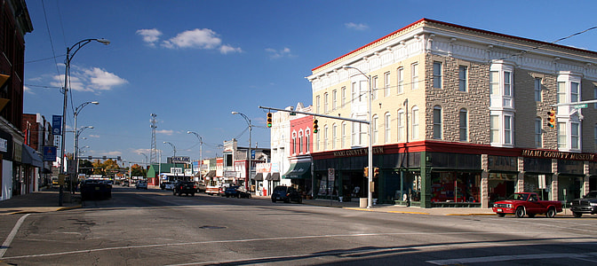 Peru, Indiana Downtown Streets thumbnail