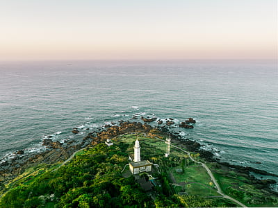 aerial view of lighthouse thumbnail