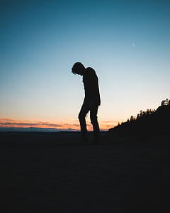 silhouette of man thumbnail