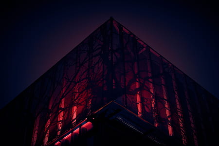 building, architecture, night, dark thumbnail