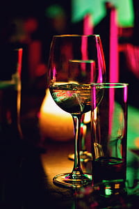 photography of clear wine glass thumbnail