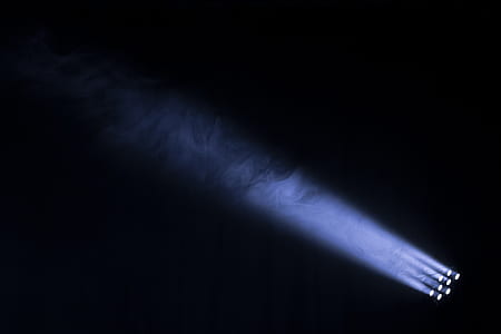 theatre, dark, spotlight, flashlight thumbnail