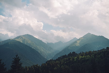 mountain in mist thumbnail