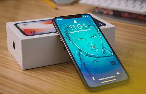 space gray iPhone X with box thumbnail