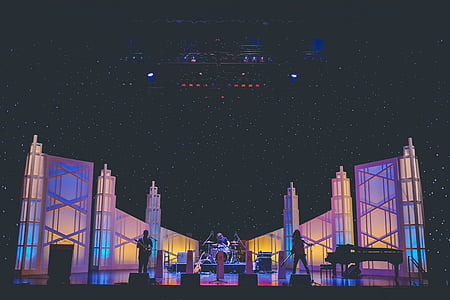 music band having concert thumbnail