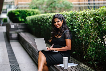 Photography of Woman Using Laptop thumbnail