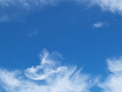 White and Blue Cloudy Sky thumbnail