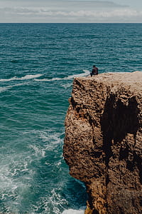 Cliff on the Western Seaboard of Algarve, Praia da Amoreira, Portugal thumbnail