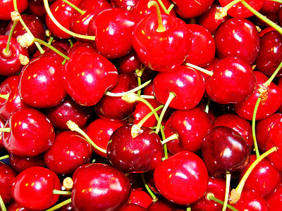 bunch of ripe cherries thumbnail