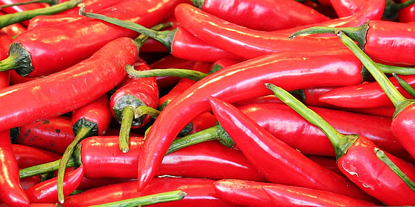 closeup photo of red chilis thumbnail