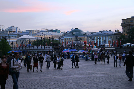 Off Red Square, Pedestrian Street Scene thumbnail