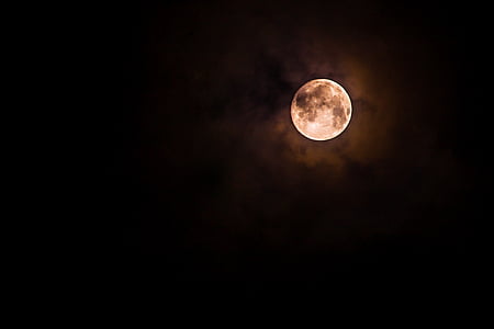 full moon at nighttime thumbnail
