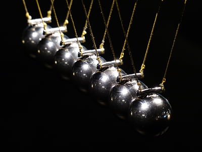 gray metal newton's cradle thumbnail