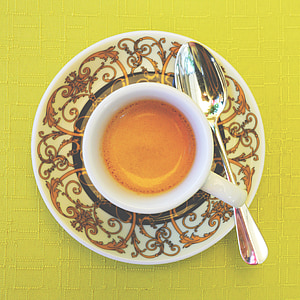 closeup photography of drink filled teacup on saucer thumbnail