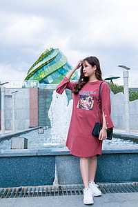 Woman Red Dress thumbnail