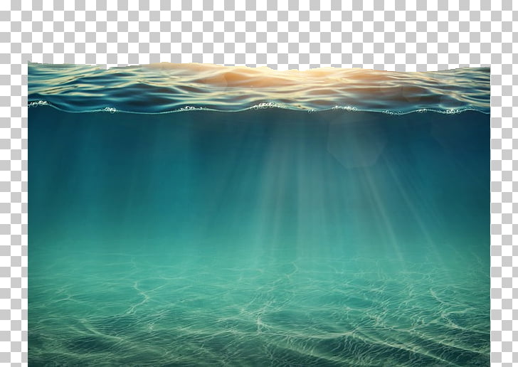 Underwater Sea Ocean Submarine volcano, Sea , underwater photo PNG clipart