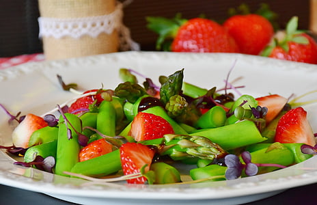 fruit salad on white ceramic plate thumbnail