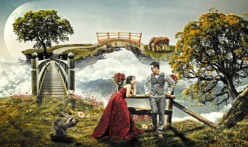 man and woman illustrations thumbnail