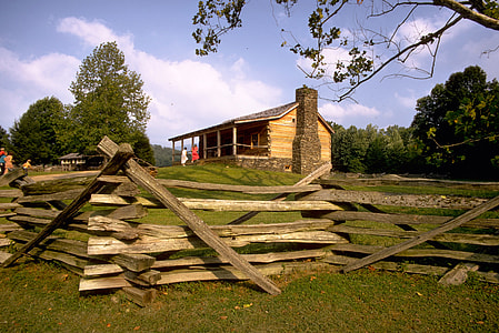 Cabin and Homestead in Great Smoky Mountains National Park, Tennessee thumbnail