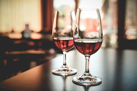 Two Glasses with Alcohol Drink thumbnail