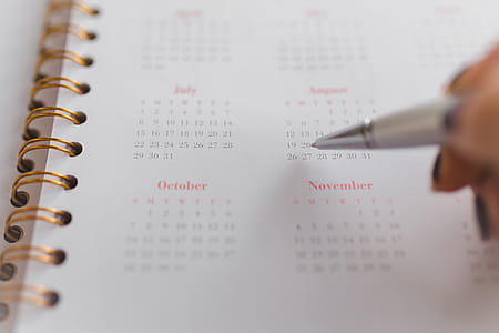Pink calendar thumbnail