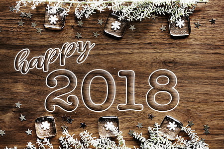 happy 2018 text overlasy thumbnail