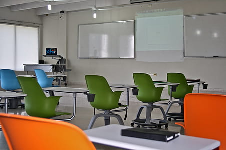 green-and-white armchairs inside room thumbnail