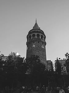 grayscale photography of lighthouse thumbnail